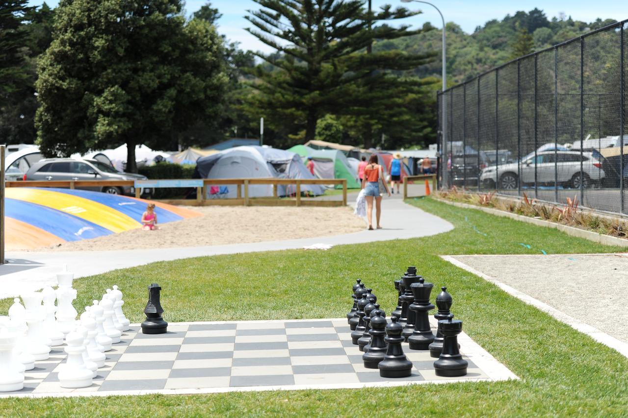 Waikanae Beach Top 10 Holiday Park Gisborne Zewnętrze zdjęcie