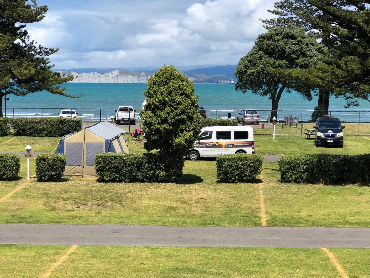 Waikanae Beach Top 10 Holiday Park Gisborne Zewnętrze zdjęcie